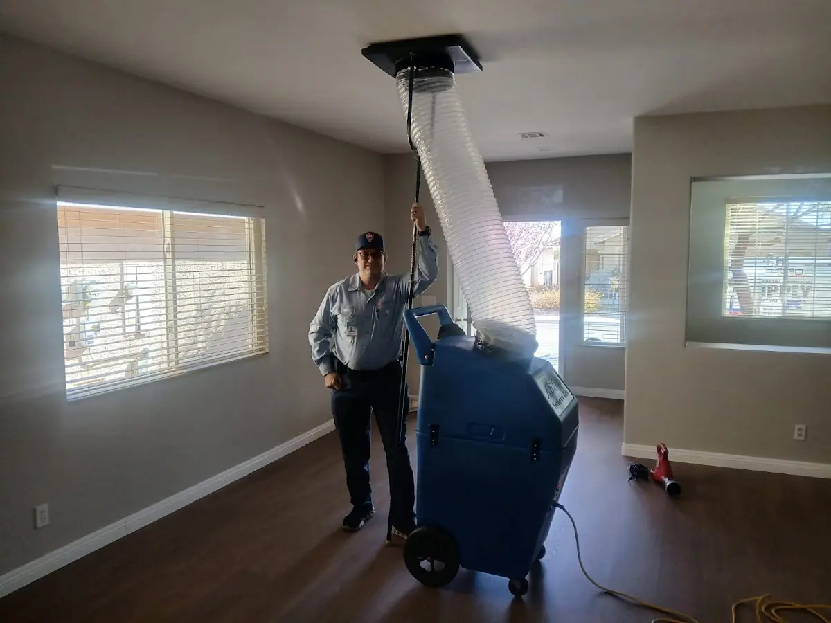 Professional Dryer Vent Cleaning work inside a Chicago home